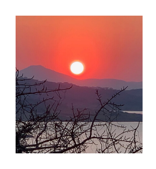 Sunset Lake Kyle Zimbabwe